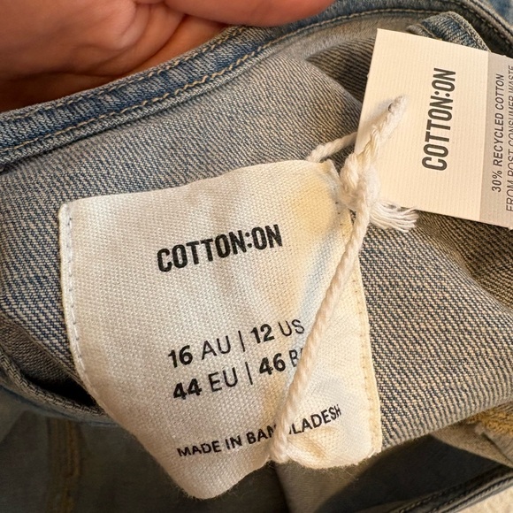 Cotton On Light Blue Denim Tank - Picture 5 of 7